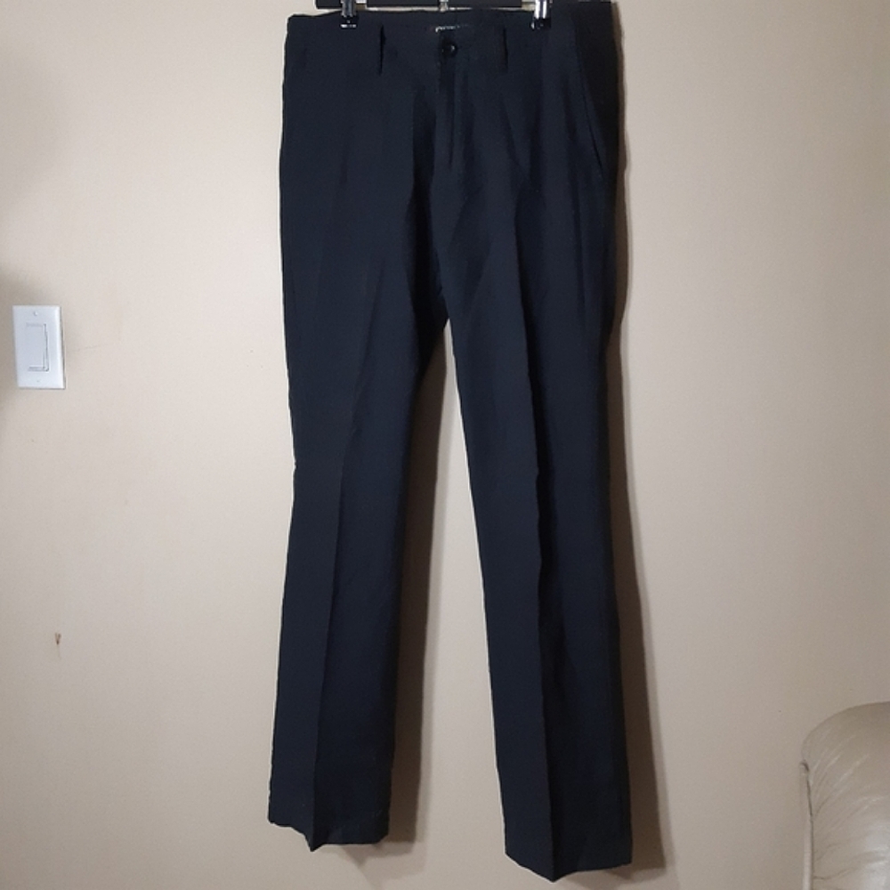 GUESS | light striped cotton pants w/button